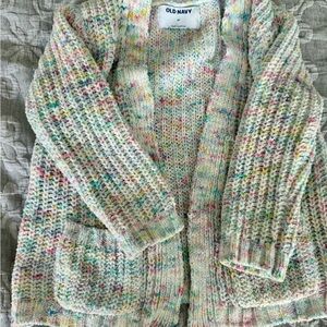 Old Navy Cream Cardigan Sweater